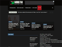 Tablet Screenshot of morefmonline.com